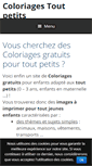 Mobile Screenshot of coloriages-tout-petits.com